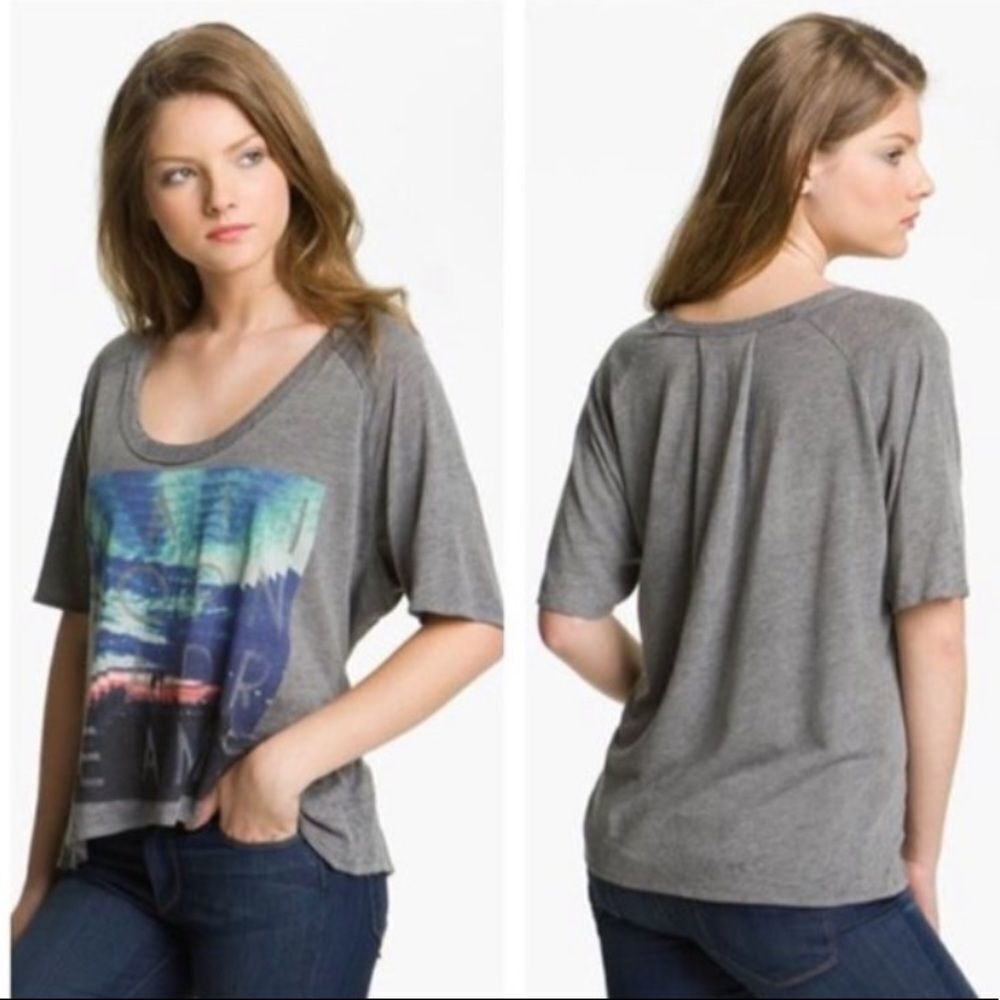 Chaser California Dreams T-Shirt Gray‎